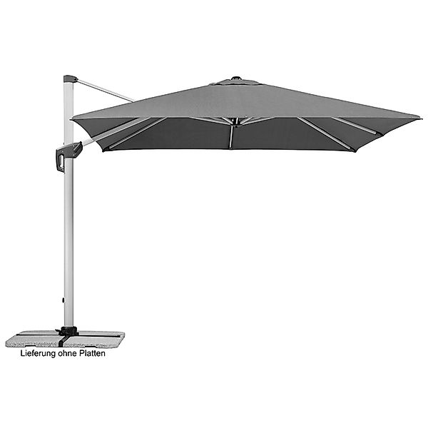 Schneider Ampelschirm Monaco 300 cm x 300 cm mit Dreh- & Neigungsfunktion günstig online kaufen