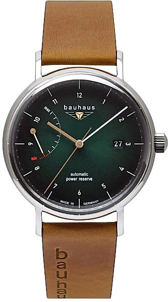 bauhaus Automatikuhr "Bauhaus Edition, Power Reserve, 2160-4" günstig online kaufen