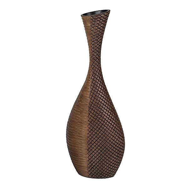 formano Bodenvase Holzoptik, Kunststein in Holzoptik, günstig online kaufen