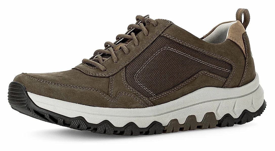 rollingsoft Keilsneaker, Freizeitschuh, Halbschuh, Schnürer mit Kontrastnäh günstig online kaufen