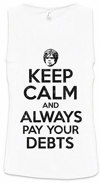 Urban Backwoods Tanktop Keep Calm And Always Pay Your Debts Ärmelloses T-Sh günstig online kaufen