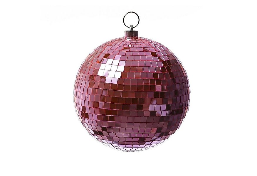 SATISFIRE Discolicht Spiegelkugel 20cm hellrosa Discokugel Mirrorball Party günstig online kaufen