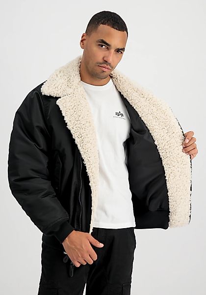 Alpha Industries Bomberjacke "NB MA-1 B-3 Biker Jacket" günstig online kaufen