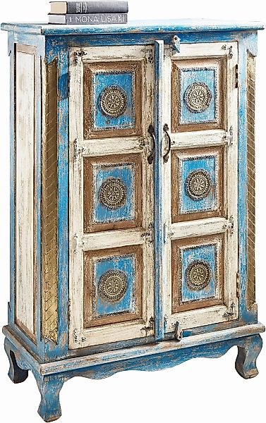Home affaire Highboard, Stauraumschrank, Höhe 120 cm, mit aufwendiger Schni günstig online kaufen