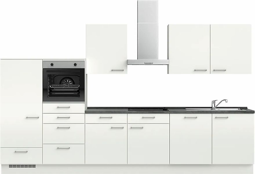 nobilia Küchenzeile ""Laser I", Ausrichtung wählbar, Breite 360 cm", vormon günstig online kaufen
