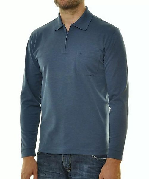 RAGMAN T-Shirt Ragman / He.Polo / Polo zip soft knit LS günstig online kaufen