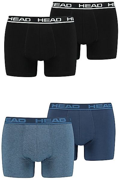 Head Boxershorts Head Herren Boxershorts Unterwäsche im 4er Pack (4-St., 4e günstig online kaufen