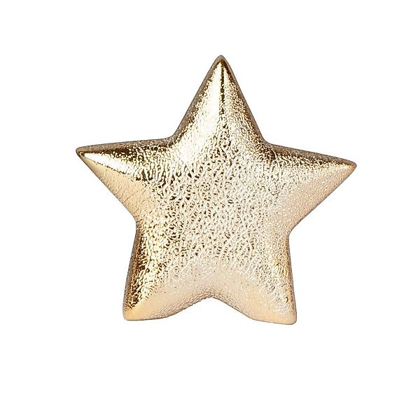 MICA Weihnachtsfigur Deko Stern - gold günstig online kaufen