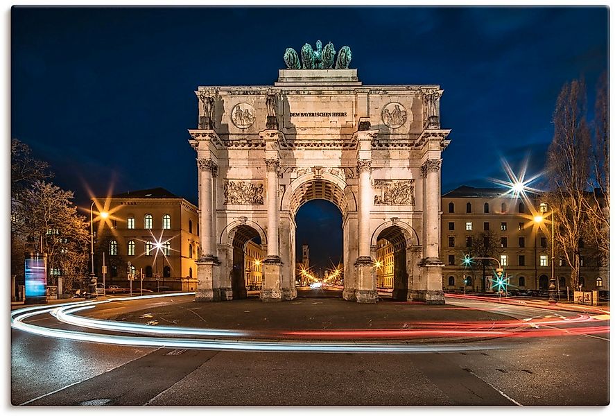 Artland Wandbild "Siegestor München, Deutschland", Elemente der Architektur günstig online kaufen