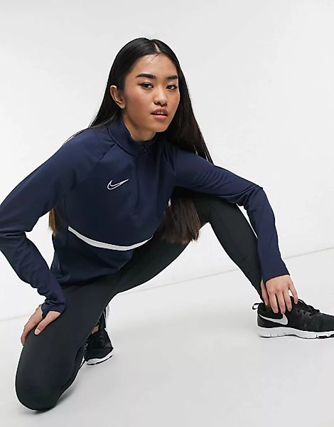 Nike Football – Academy Dry Drill – Oberteil in Marineblau günstig online kaufen
