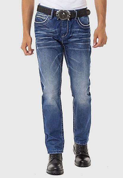 Cipo & Baxx Straight-Jeans "Jeans", In Straight Fit, CD-148 günstig online kaufen