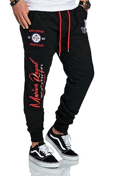 RMK Jogginghose Herren Trainingshose Sport Hose Jogger Fitness "Marine Roya günstig online kaufen
