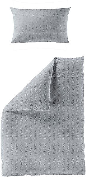BIERBAUM Bettwäsche 4134, Seersucker, 2 teilig, günstig online kaufen