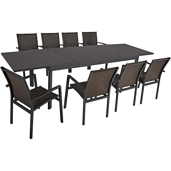 Tischgruppe Nerea 9-tlg. günstig online kaufen