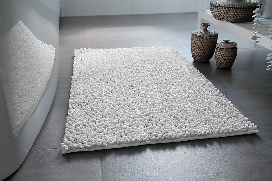 Wecon home Basics Badematte "Benno" Höhe 22 mm waschbar, rutschfest, sehr w günstig online kaufen