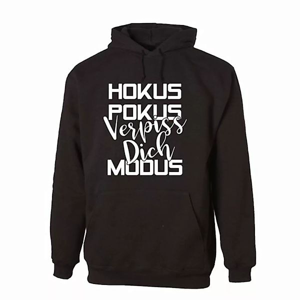 G-graphics Hoodie Hokus Pokus -Verpiss Dich- Modus mit trendigem Frontprint günstig online kaufen