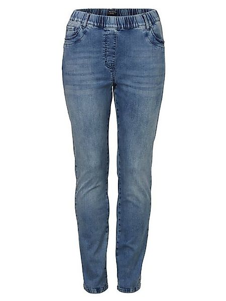 VIA APPIA DUE 5-Pocket-Jeans im unifarbenen Look günstig online kaufen