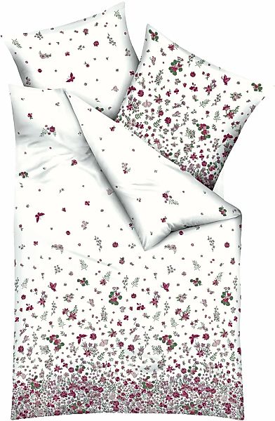 Kaeppel Bettwäsche "Annabell" 2 Stk. tlg. Mit Blumenmuster günstig online kaufen