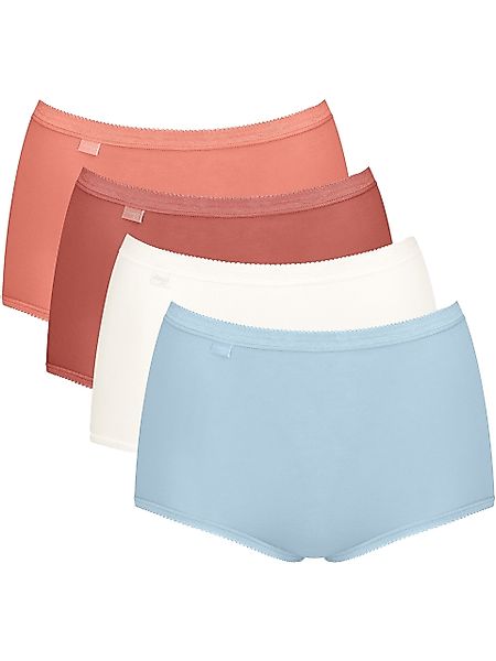 sloggi Maxislip "Basic+", (4er Pack), Baumwollmischung, weiche Nähte, hohe günstig online kaufen
