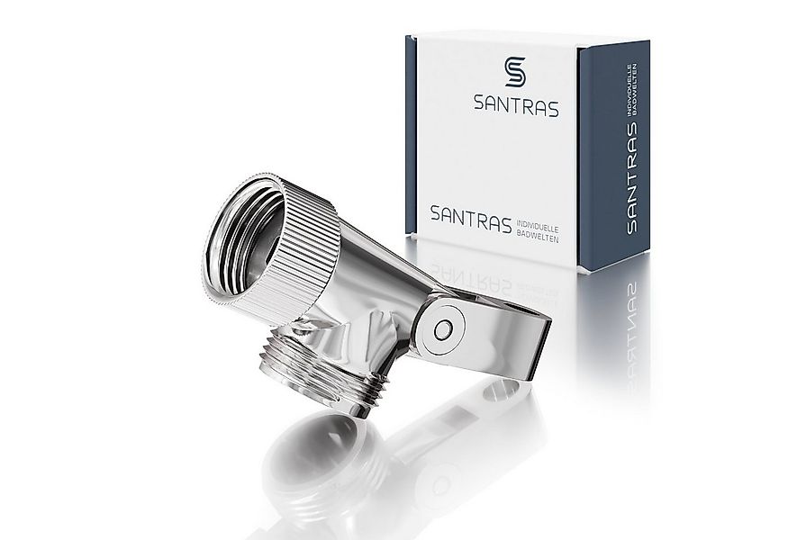Santras Duschstange SANTRAS® 1/2" Brausehalter Duschkopfhalterung aus Messi günstig online kaufen