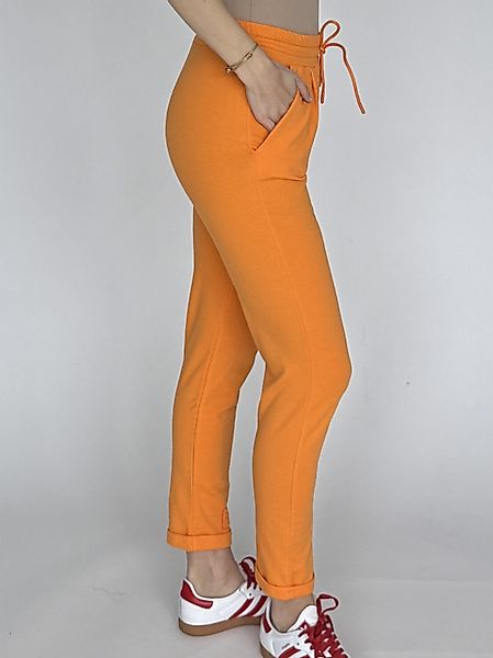 Zuckerwatte Sweathose aus weicher Baumwolle Modal Mischung günstig online kaufen