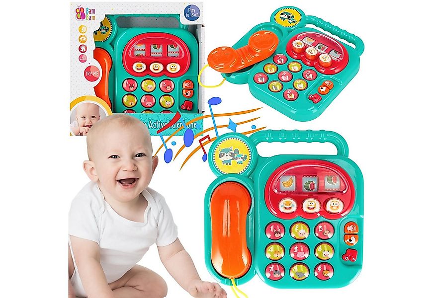 Sarcia.eu Lernspielzeug Bam Bam MUSIKALISCHES Telefon, pädagogisches Spielz günstig online kaufen