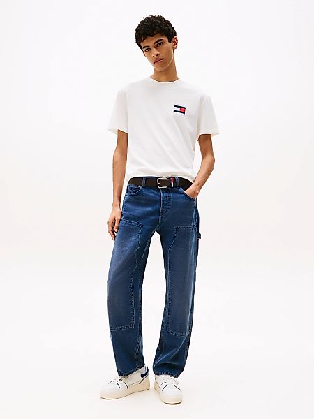 Tommy Jeans T-Shirt "TJM REG FLAG GRAPH BCKPRNT T EXT", Mit Rundhalsausschn günstig online kaufen