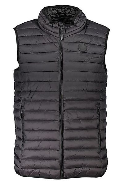 GIAN MARCO VENTURI Outdoorjacke Leichte Herren-Weste Schwarz mit Logo und T günstig online kaufen