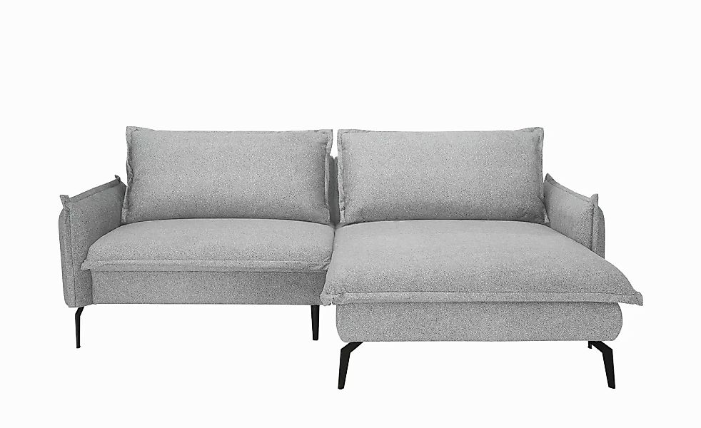 switch Ecksofa aus Mikrofaser Glossy ¦ grau ¦ Maße (cm): B: 225 H: 100 T: 1 günstig online kaufen