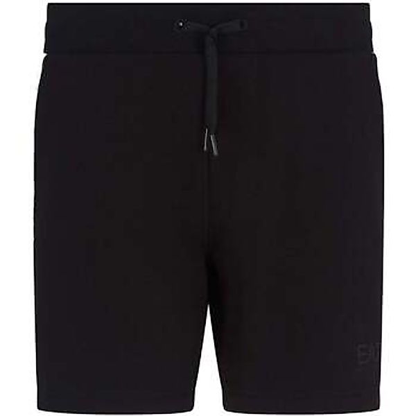 Ea7 Emporio Armani  Shorts Visibility 7 Lines Jersey Shorts Black günstig online kaufen