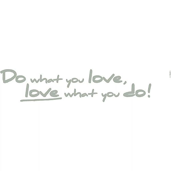 Komar Wandtattoo "Do what you love", (2 St.) günstig online kaufen