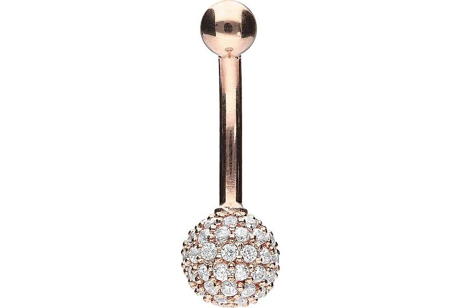 PIERCINGLINE Bauchnabelpiercing 18 Karat Gold Bananabell günstig online kaufen