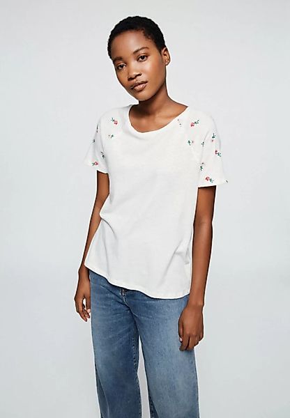 Aamira Miniflowers - Damen T-shirt Bio-baumwoll Mix günstig online kaufen