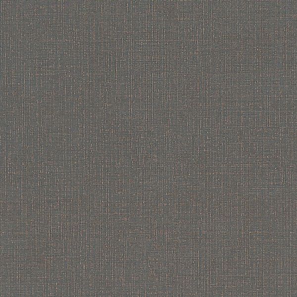 Bricoflor Schwarze Tapete mit Kupfer Elegante Vliestapete in Textiloptik Du günstig online kaufen
