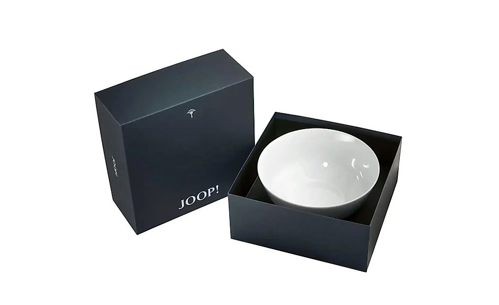 JOOP! Schale   ¦ weiß ¦ Porzellan ¦ Maße (cm): H: 9,5  Ø: 23 Geschirr > Ein günstig online kaufen