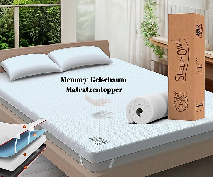 Adel Home Decor, Topper Gel-Memory Matratzentopper, H2/H3 mit Komfortschich günstig online kaufen
