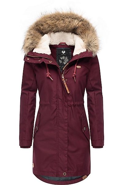 Ragwear Winterjacke Tawny stylischer Winterparka mit großer Kapuze und Kuns günstig online kaufen