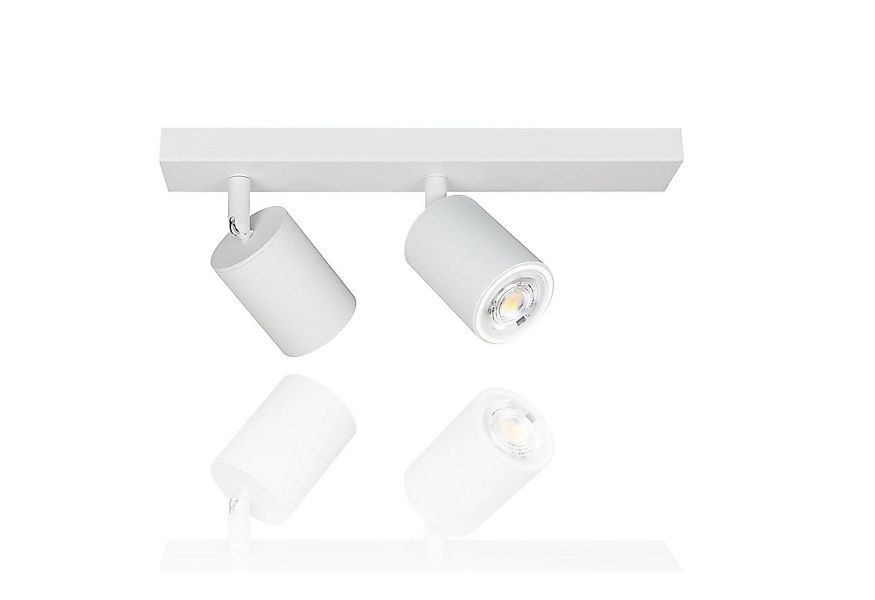 ZMH Deckenstrahler 2 Flammig Deckenleuchte 30CM Modern-Design GU10 Industri günstig online kaufen