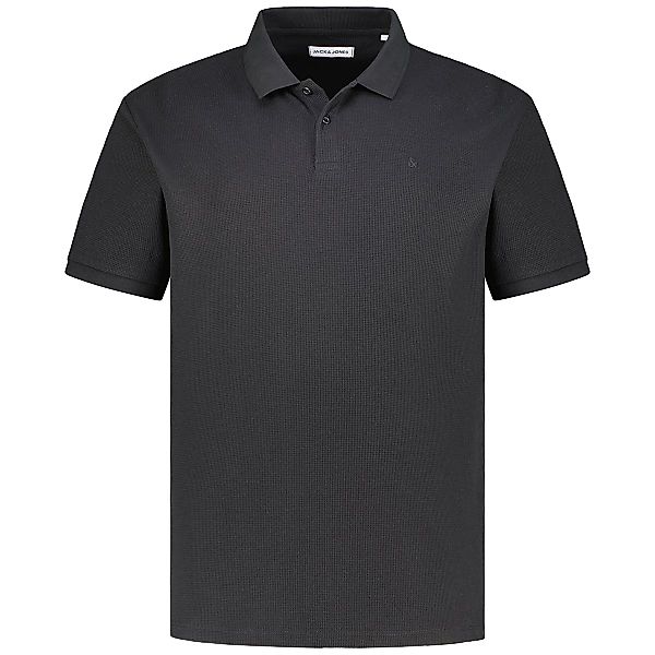 Jack&Jones Poloshirt mit Stretch Farbe schwarz Größe: 4XL günstig online kaufen