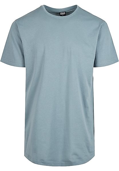 URBAN CLASSICS Kurzarmshirt "Urban Classics Herren Shaped Long Tee" günstig online kaufen