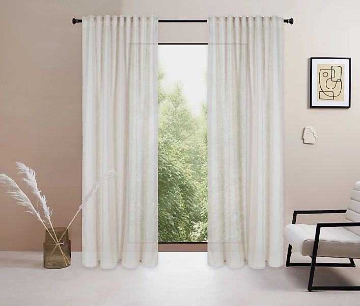 LeGer Home by Lena Gercke Gardine "Marusha" Multifunktionsband 1 Stk. tlg. günstig online kaufen