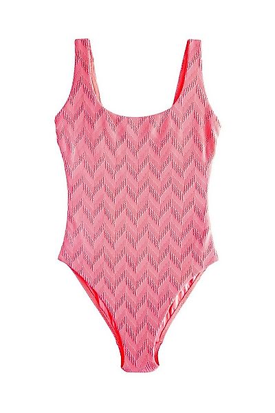 Next Badeanzug Figurformender Badeanzug mit U-Ausschnitt (1-St) günstig online kaufen