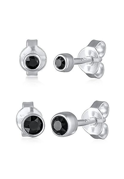Elli Ohrring-Set Ohrstecker Set Weiß 925 Sterling Silber, mit Kristallen vo günstig online kaufen