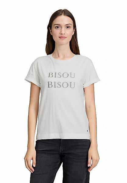 Betty&Co Kurzarmshirt "Betty & Co Casual-Shirt mit Stickerei", (1 tlg.) günstig online kaufen