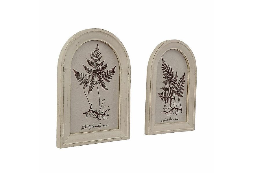 Mirabeau Wanddekoobjekt Bild 2er Set Movirex weiß/schwarz günstig online kaufen