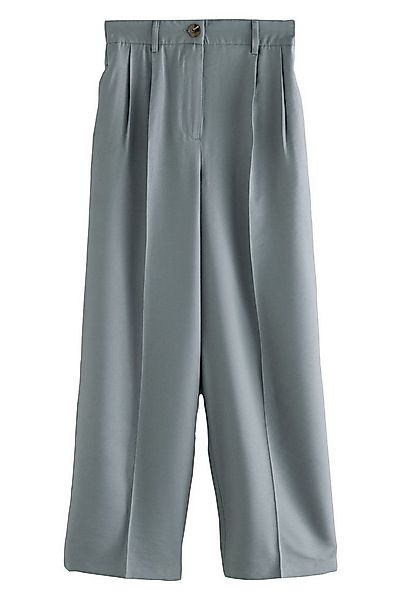 Next Dehnbund-Hose Hose mit weitem Bein und elastischem Rückenbund (1-tlg) günstig online kaufen