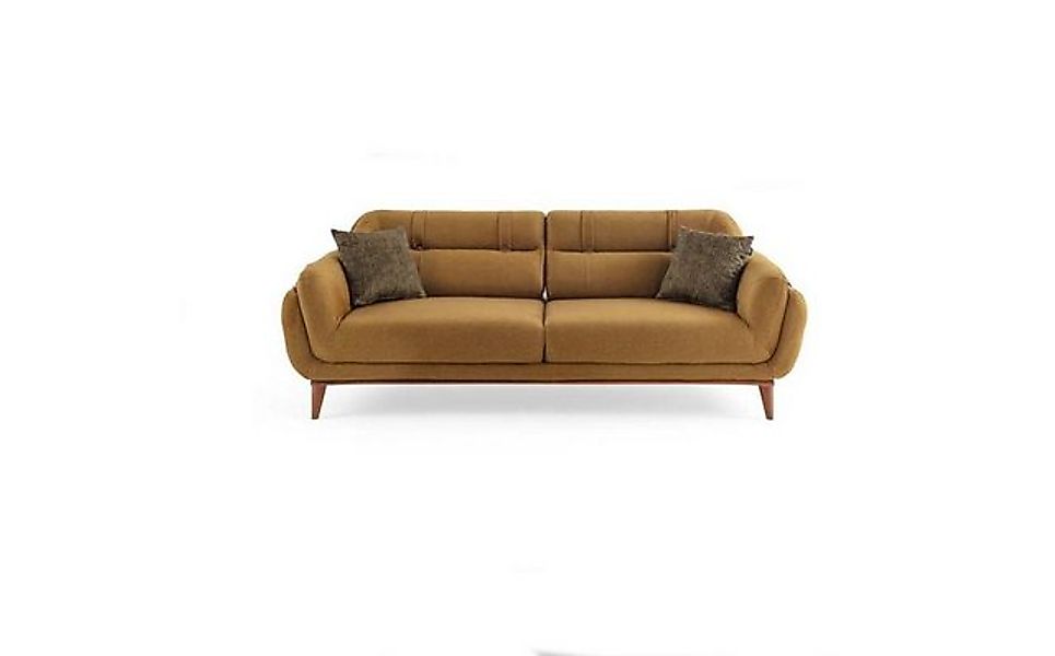 Xlmoebel 3-Sitzer Exklusives dreisitziges Polstersofa in Textil für das Woh günstig online kaufen