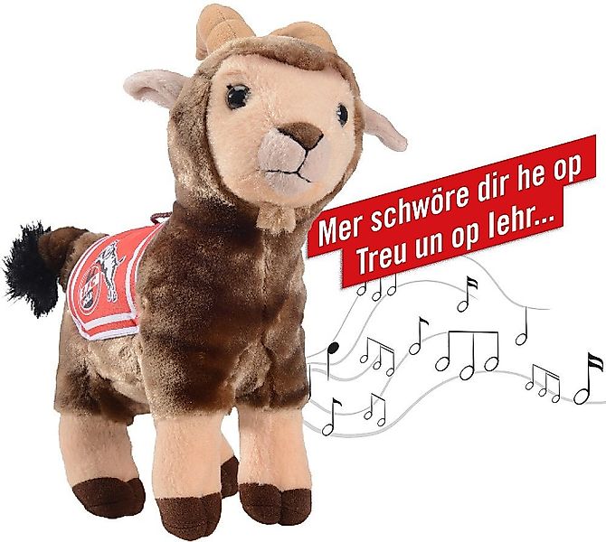 1. FC Köln Plüschfigur Spieluhr Hennes günstig online kaufen