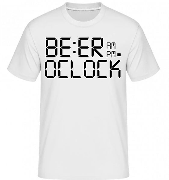 Beer O'Clock · Shirtinator Männer T-Shirt günstig online kaufen