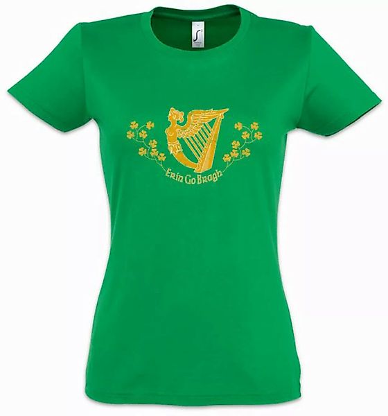 Urban Backwoods Print-Shirt Erin Go Bragh Damen T-Shirt Irland Banner Flagg günstig online kaufen